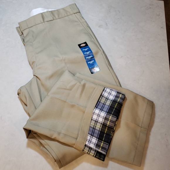 flannel lined dickies